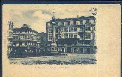 POSTAL ANTIGUA DE LA CORUÑA - OBELISCO LINARES RIVAS Nº 4