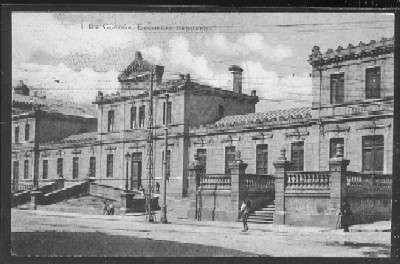 POSTAL ANTIGUA DE LA CORUÑA - ESCUELAS DAGUARDA
