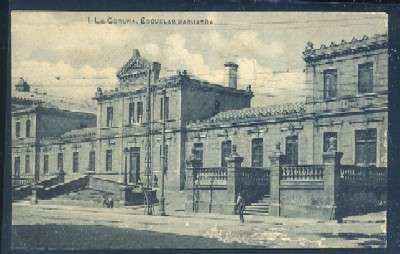 POSTAL ANTIGUA DE LA CORUÑA - ESCUELAS DAGUARDA Nº 1