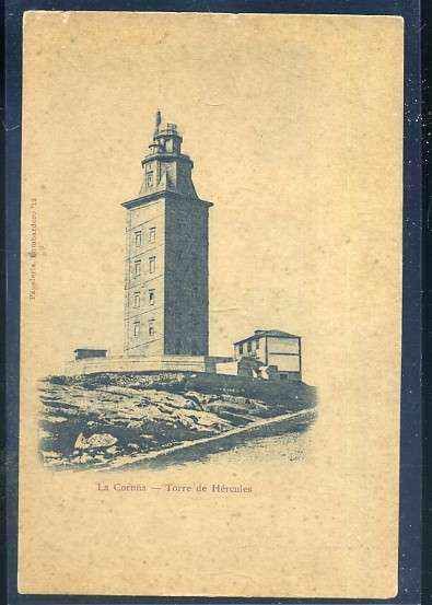 POSTAL ANTIGUA DE LA CORUÑA - TORRE DE HERCULES Nº 12