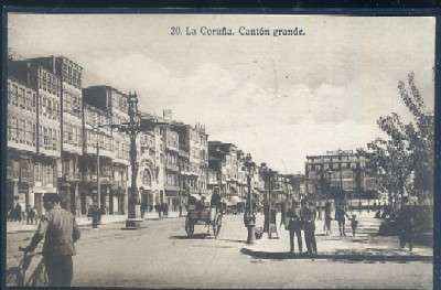 POSTAL ANTIGUA DE LA CORUÑA Nº 20 CANTON GRANDE