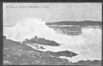 POSTAL ANTIGUA DE LA CORUÑA 4ª SERIE Nº 9 EL ORZAN