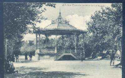 POSTAL ANTIGUA DE LA CORUÑA Nº 27 KIOSKO DE LA MUSICA