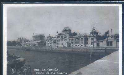POSTAL ANTIGUA DE LA CORUÑA Nº 1707 PASEO DE LOS KIOSCOS