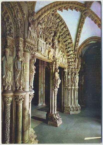 POSTAL DE SANTIAGO DE COMPOSTELA - CATEDRAL. PORTICO DE LA GLORIA Nº 2031