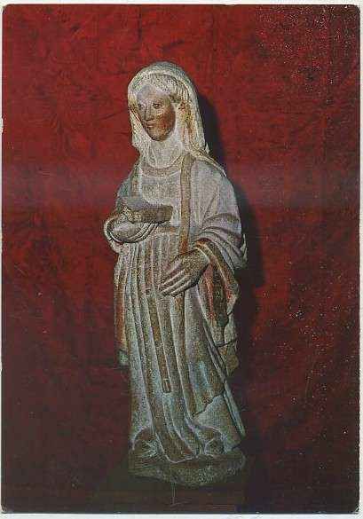 POSTAL DE SANTIAGO DE COMPOSTELA. NUESTRA SEÑORA DE LA ESPERANZA (SIGLO Xlll)