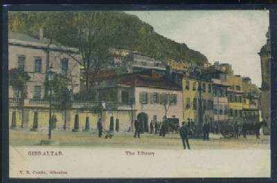 POSTAL ANTIGUA DE GIBRALTAR - THE LIBRARY