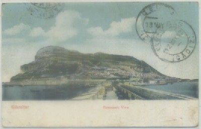 POSTAL ANTIGUA DE GIBRALTAR. PANORAMIC VIEW