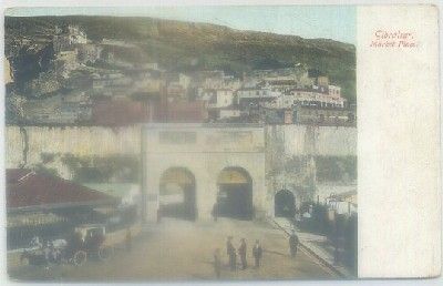 POSTAL DE GIBRALTAR. MARKET PLACE