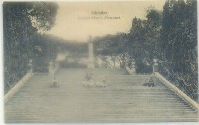 POSTAL ANTIGUA DE GIBRALTAR. GENERAL ELIOTT'S MONUMMENT