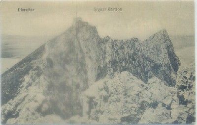 POSTAL ANTIGUA DE GIBRALTAR. SIGNAL STATION