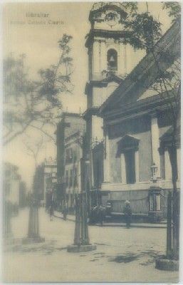 POSTAL ANTIGUA DE GIBRALTAR. ROMAN CATHOLIC CHURCH