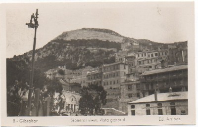 POSTAL ANTIGUA DE GIBRALTAR. ALAMEDA GRAND PARADE