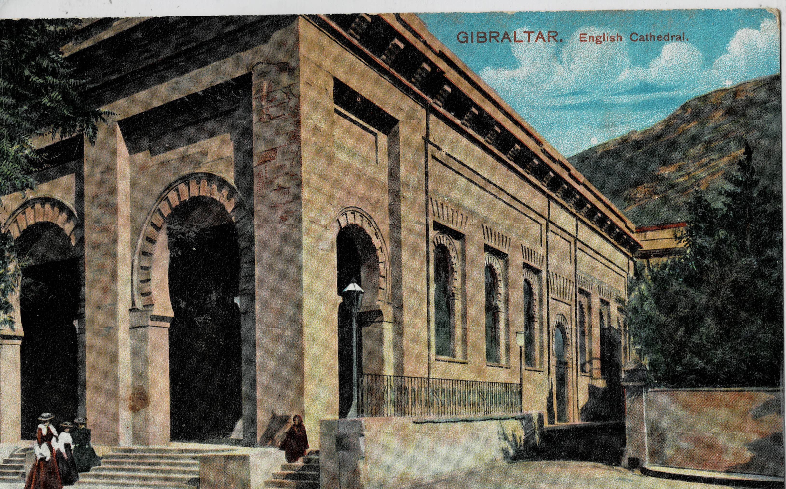 POSTAL ANTIGUA DE GIBRALTAR. ENGLISH CATHEDRAL