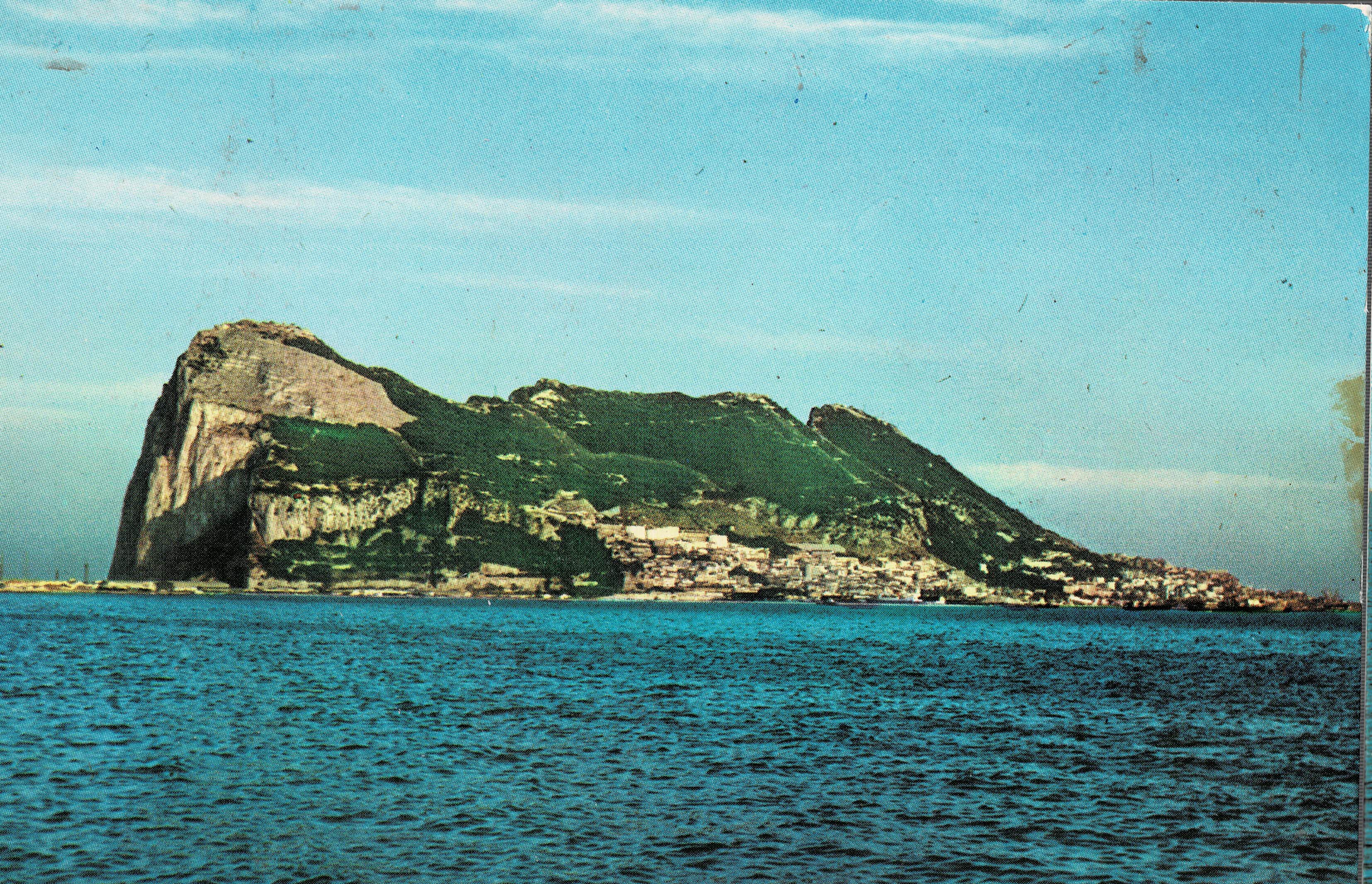 POSTAL MODERNA DE GIBRALTAR. EL PEÑON
