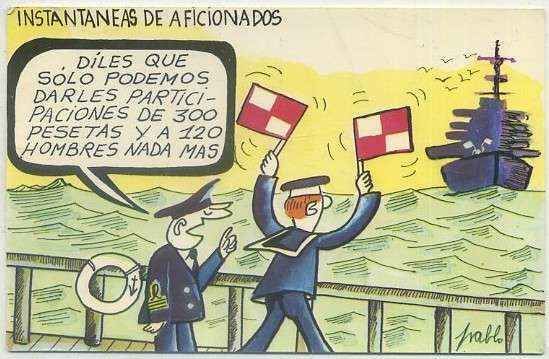 POSTAL DE HUMOR. PABLO. DIBUJOS HUMORISTICOS. SERIE P Nº 11