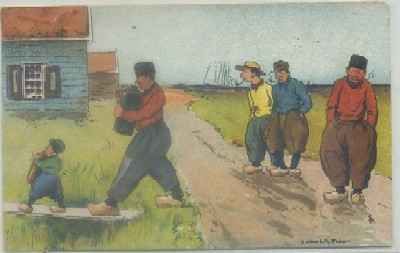 POSTAL DE HUMOR. ALEMANA. HOLLANDS