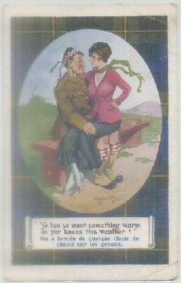 POSTAL INGLESA DE HUMOR. YE KEN YE WANT SOMETHING WARM… Nº 185