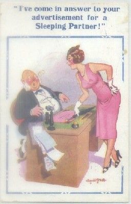 POSTAL INGLESA DE HUMOR. I'VE COME IN ANSWE TO YOUR ADVERTISEMENT… Nº 874