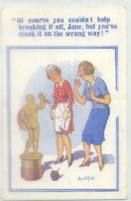 POSTAL INGLESA DE HUMOR. OF COURSE YOU COULDN'T HELP BREC Nº759