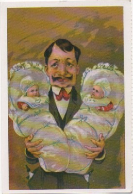 POSTAL DE HUMOR. REPRODUCCION