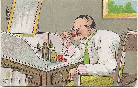 POSTAL DE HUMOR. DIBUJO HUMORISTICO