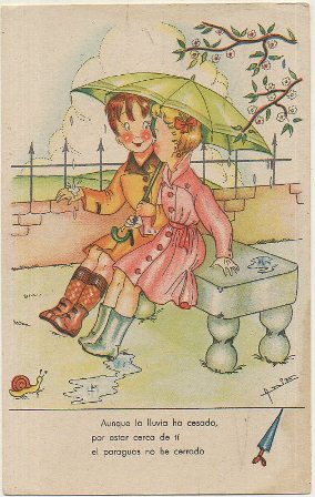 POSTAL DE HUMOR. AUNQUE LA LLUVIA HA CESADO…