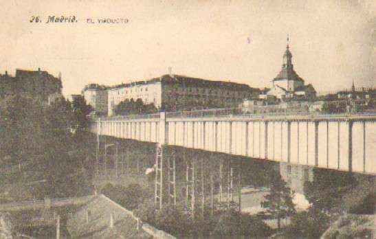 POSTAL ANTIGUA DE MADRID. Nº 36. EL VIADUCTO.