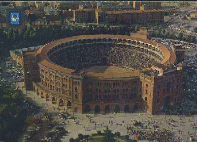 POSTAL DE MADRID PLAZA DE TOROS Nº 10