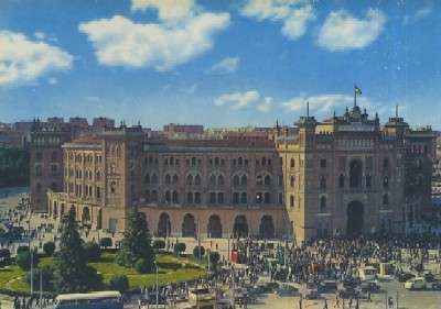 POSTAL DE MADRID PLAZA DE TOROS Nº 127