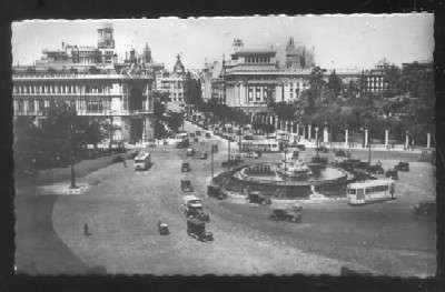 POSTAL DE MADRID - PLAZA DE CIBELES
