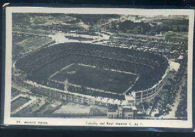 POSTAL DE MADRID - ESTADIO DEL REAL MADRID C. DE F. Nº 22