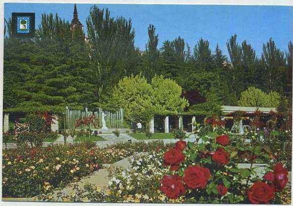 POSTAL DE MADRID. PARQUE DEL OESTE. ROSALEDA