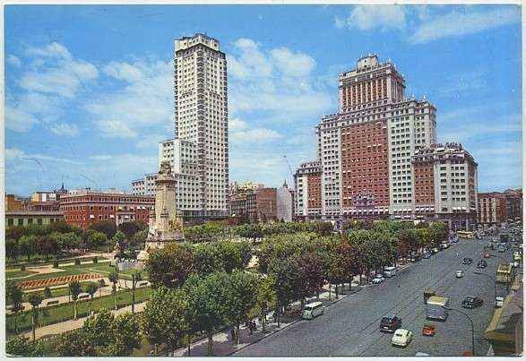 POSTAL DE MADRID. PLAZA DE ESPAÑA Nº 41