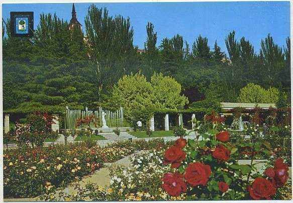POSTAL DE MADRID. PARQUE DEL OESTE. ROSALEDA