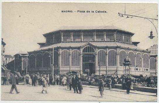 POSTAL ANTIGUA MADRID (REPRODUCCION): PLAZA DE LA CEBADA
