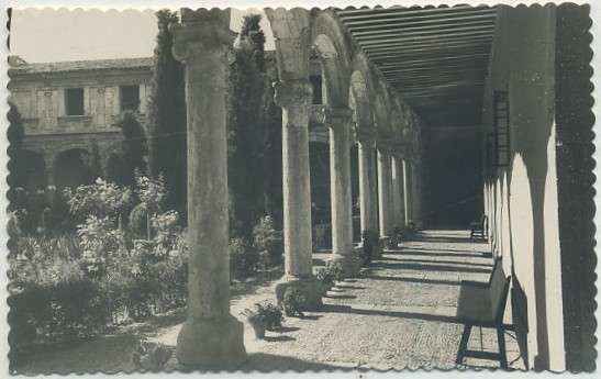 POSTAL DE MADRID: ALCALA DE HENARES. PATIO TRILINGÜE