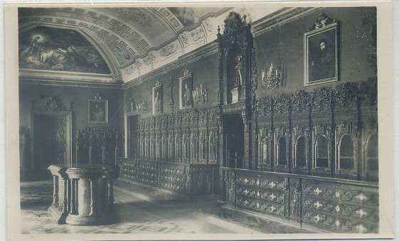 POSTAL DE MADRID: IGLESIA DE SAN FRANCISCO. SACRISTIA