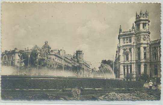 POSTAL DE MADRID: LAS CIBELES Nº 81