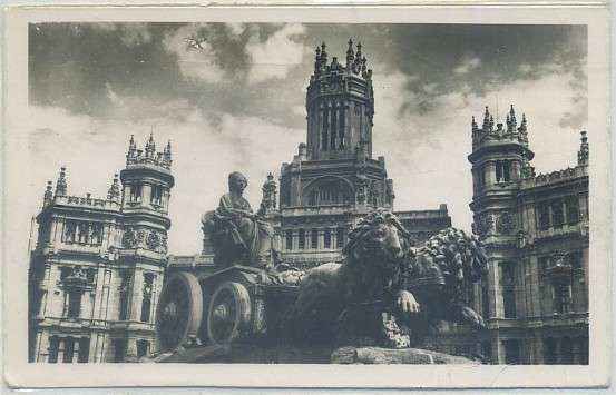 POSTAL DE MADRID: LAS CIBELES Nº 72