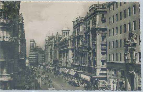 POSTAL DE MADRID: AVENIDA DE JOSE ANTONIO Nº 36