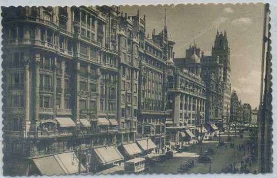POSTAL DE MADRID: AVENIDA DE JOSE ANTONIO Nº 42