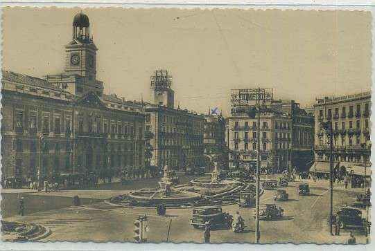 POSTAL DE MADRID: PUERTA DEL SOL Nº 1