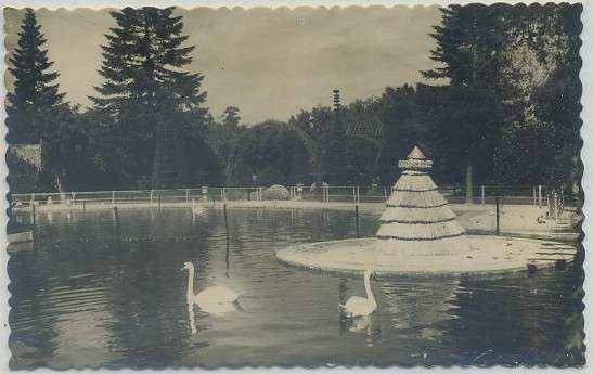 POSTAL DE MADRID: PARQUE DEL RETIRO. ESTANQUE DEL ZOOLOGICO Nº 76
