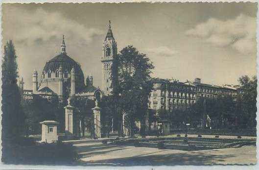 POSTAL DE MADRID: PARQUE DEL RETIRO. PUERTA DE HERNANI Nº 18