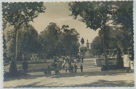 POSTAL DE MADRID: PARQUE DEL RETIRO. MONUMENTO AL GENERAL MARTINEZ CAMPOS