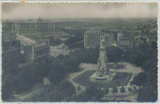 POSTAL DE MADRID: PLAZA DE ESPAÑA Nº 74