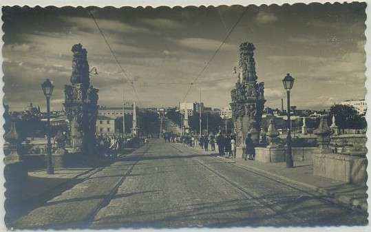 POSTAL DE MADRID: PUENTE Y CALLE DE TOLEDO Nº 31