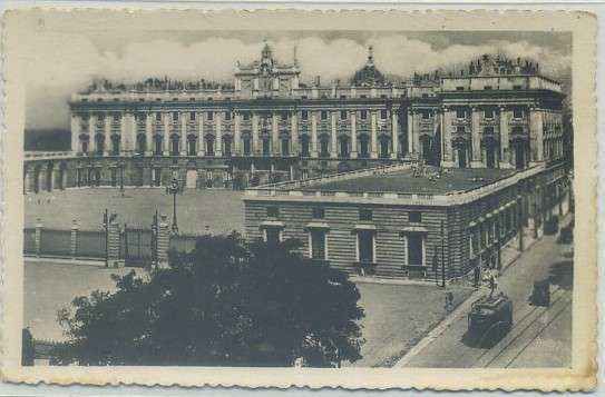POSTAL DE MADRID: PALACIO DE ORIENTE Nº 24