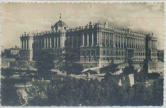 POSTAL DE MADRID: PALACIO REAL  Nº 40